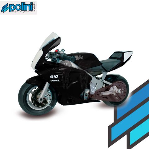 Minimoto POLINI 910 Carena RS Aire Negr 4.2Hp#6,5