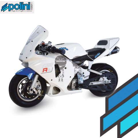 Minimoto POLINI 910 CarenaRS Aire Blanc 4.2Hp#6,5