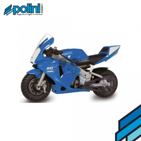 Minimoto POLINI 910 Carena RS Aire Azul 4.2Hp#6,5