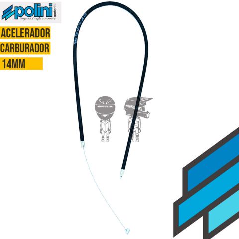 POLINI Cable Acelerador Carburador 14mm 910RS