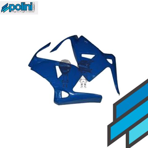 POLINI Conjunto Carenado Lateral ABS Azul 910RS