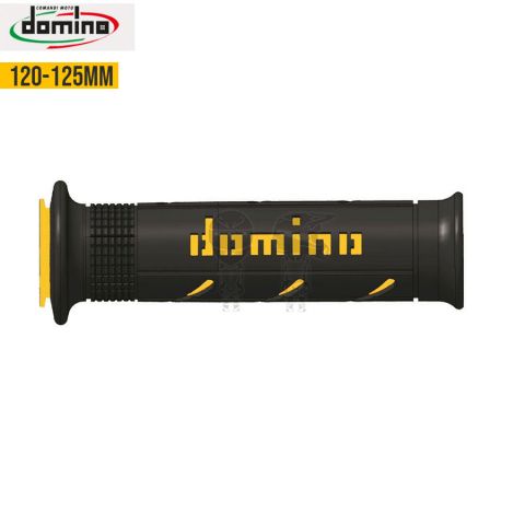 Puños DOMINO X2M Super Soft Negro/Amarillo 120mm