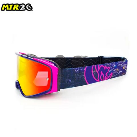 Gafas MTR-2 Grafitty Azul/Espejo Rojo