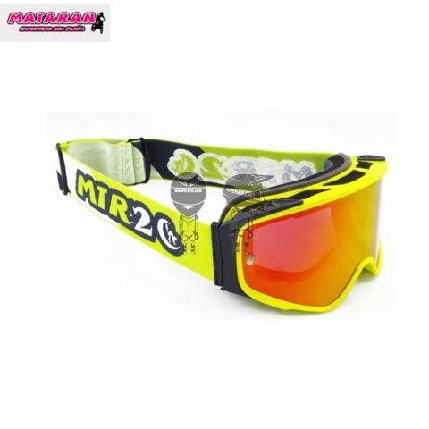 Gafas MTR-2 LINES Amarillo/Espejo Rojo