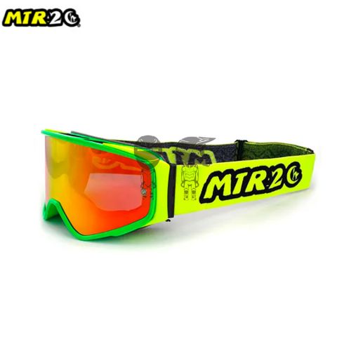 Gafas MTR-2 Sury Verde Amar Neon/Espejo Rojo