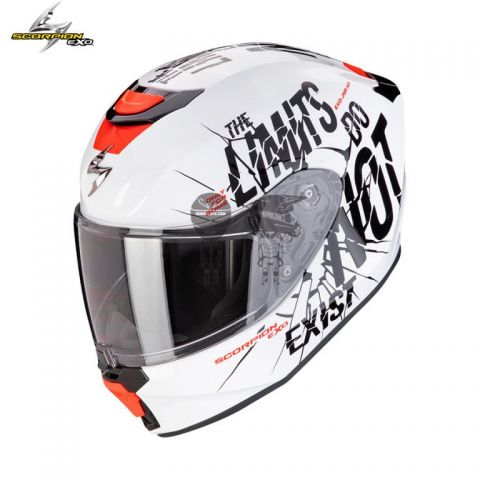 Casco SCORPION EXO-Junior Air BOUM Blanco/Negro