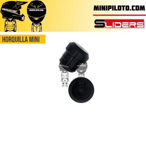 Kit Topes Horquilla SLIDERS Nylon Negro