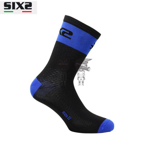 Calcetín Corto SIXS Socks SHORT LOGO Azul