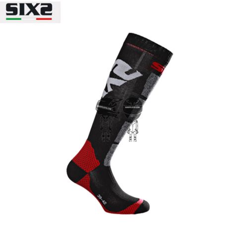 Calcetín Largo SIXS Socks SPEED2 Negro