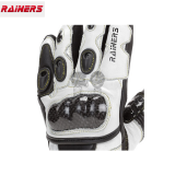 Guantes RAINERS Winner Junior Racing Blanco/Negro