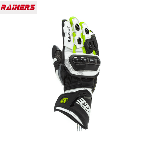 Guantes RAINERS VRC4 Racing Adulto Amarillo Flúor