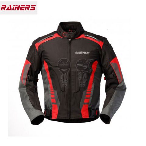 Chaqueta Racing RAINERS CALIFORNIA Negro/Rojo