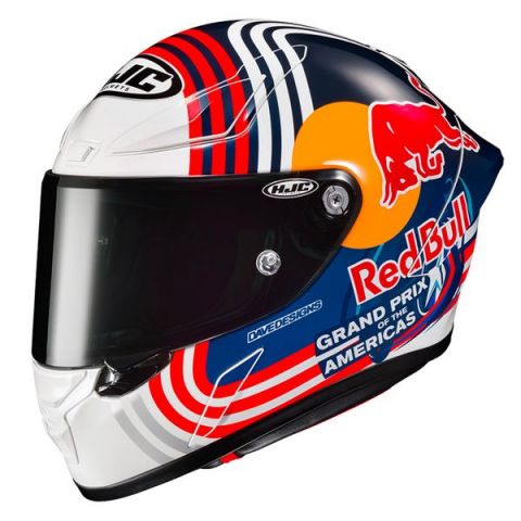 Mini Casco HJC RPHA 1 Austin Red Bull