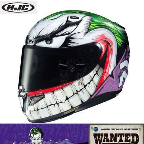 Casco HJC RPHA11 Joker DC Comics MC48