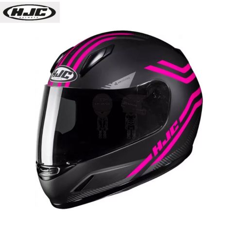 Casco HJC CL-Y Strix MC8SF Negro/Rosa