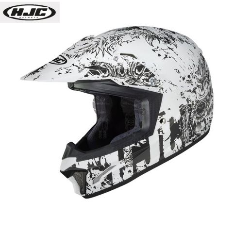 Casco HJC CL-XY II CREEPER MC10SF Blanco/Negro Mat