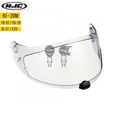 HJC Pantalla HJ-20M (FGST/FG17/IS17) Transparente