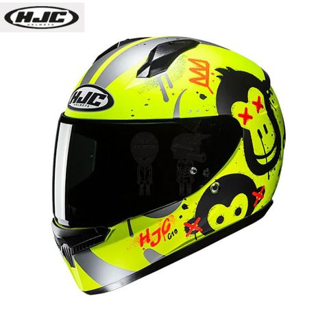 Casco HJC C10 GETI MC3HF Amarillo Flúor