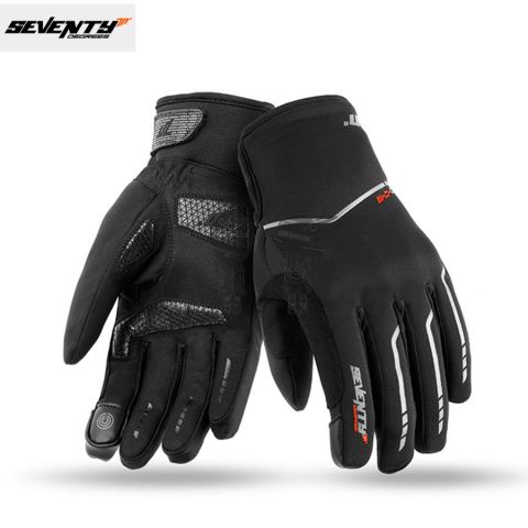 Guante SEVENTY C-49 Invierno Negro/Gris 