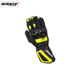 Guantes SEVENTY70 SD-R20 Racing Mujer Neg/Am.Flúor