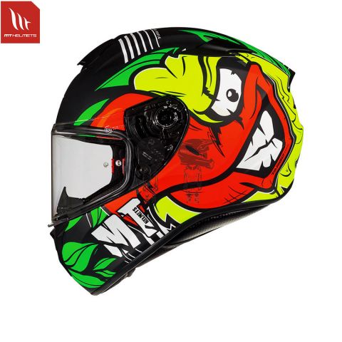 Casco MT Targo TRUCK A2 Amarillo Fluor Mate