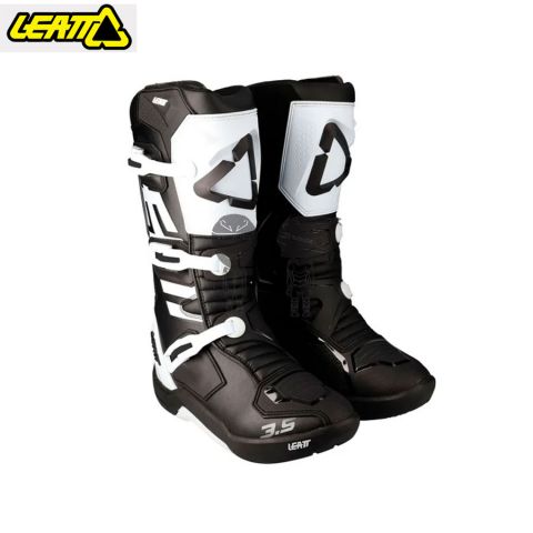 Botas LEATT Trial 3.5 Junior Negro/Blanco