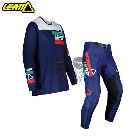 Camiseta + Pantalón LEATT 3.5 Kids Azul