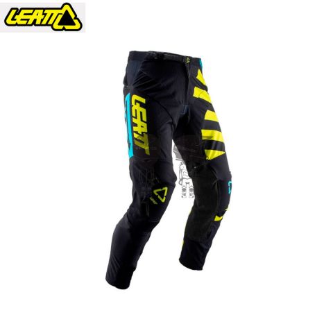 Pantalón LEATT GPX 3.5 Junior Negro/Lima #YXL