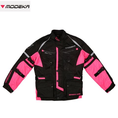 Chaqueta MODEKA Tourex II Kids Negro/Rosa