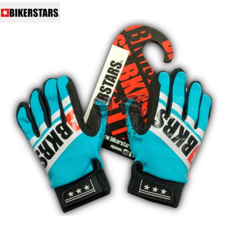 Guantes BIKESTARS Racer Kids Azul