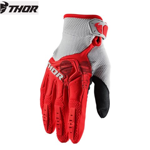 Guantes THOR S20 Spectrum Junior Rojo/Gris