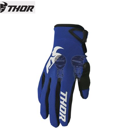 Guantes THOR S23  Sector Youth Azul/Blanco