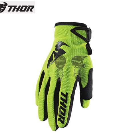 Guantes THOR S23  Sector Youth Amarillo/Negro