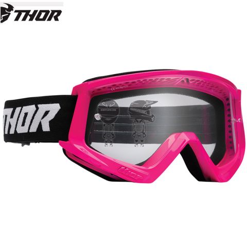 Gafas Thor Combat Racer Rosa Fluor/Negro