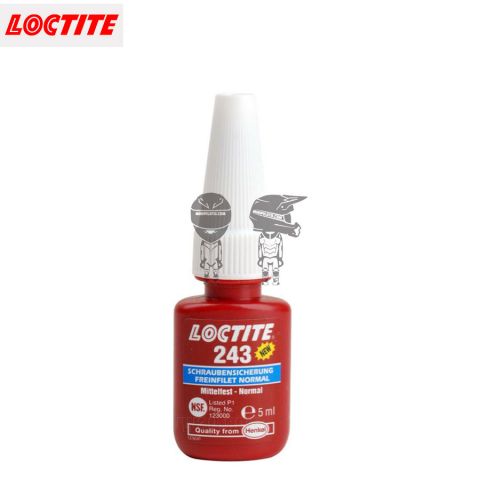 LOCTITE 243 Fijador Roscas Dureza Media Azul 5ml