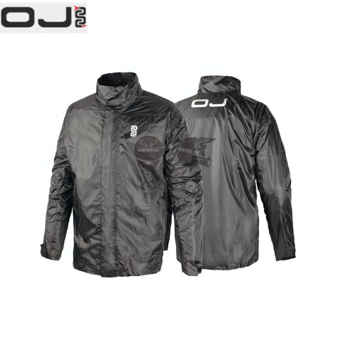 OJ Conjunto impermeable chaqueta + pantalón Negro