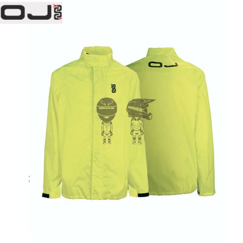 OJ Conjunto impermeable chaqueta+pantalón Amarillo