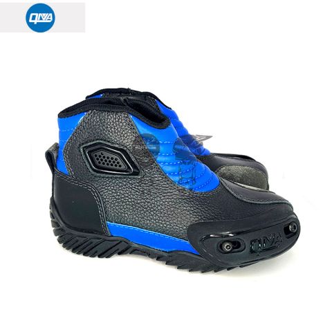 Botas QNA Kids Minimoto Negro/Azul