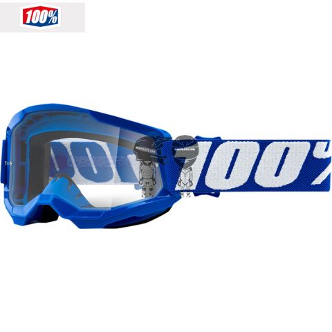 Gafas 100% Strata 2 Junior Azul/Transparente