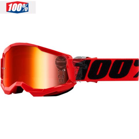 Gafas 100% Strata 2 Junior Rojo/Iridium Rojo