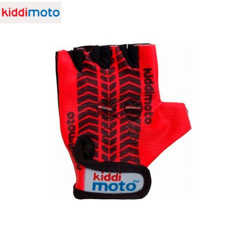 Guantes Ciclismo KIDDI Tyres Rojo