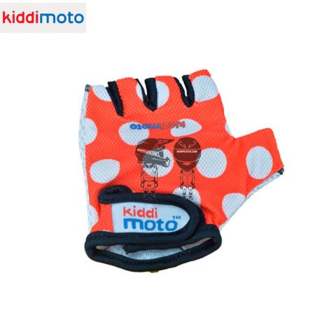 Guantes Ciclismo KIDDI Dotty Rojo