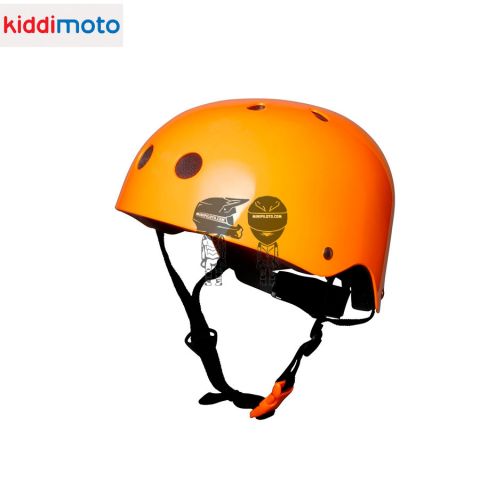 Casco Ciclismo KIDDI Naranja Brillo