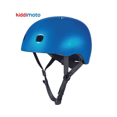 Casco Ciclismo KIDDI Azul Metalico