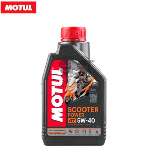 MOTUL Aceite 4T Scooter Power 5W40 MA 1L 