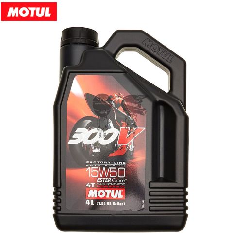 MOTUL Aceite 4T 300V Road Racing 15W50 4L