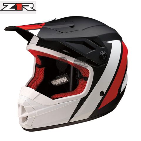 Casco Z1R Kid Rise Evac Blanco/Rojo/Negro