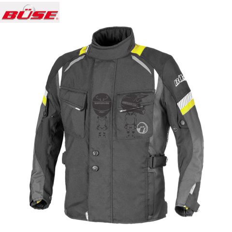 Chaqueta BÜSE Breno Kids Negro/Amarillo