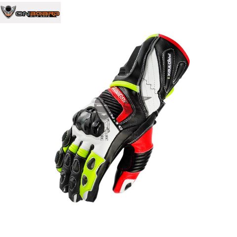 Guantes ON BOARD Kids KRX-1 CE Negro/Blanco/Rojo