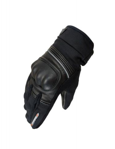 Guantes ON BOARD Adulto FASTER Piel/Cordura Negro